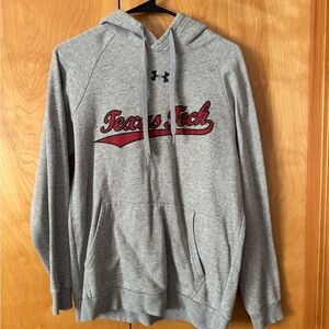 Under Armour Gray Texas Tech women’s  Hoodie